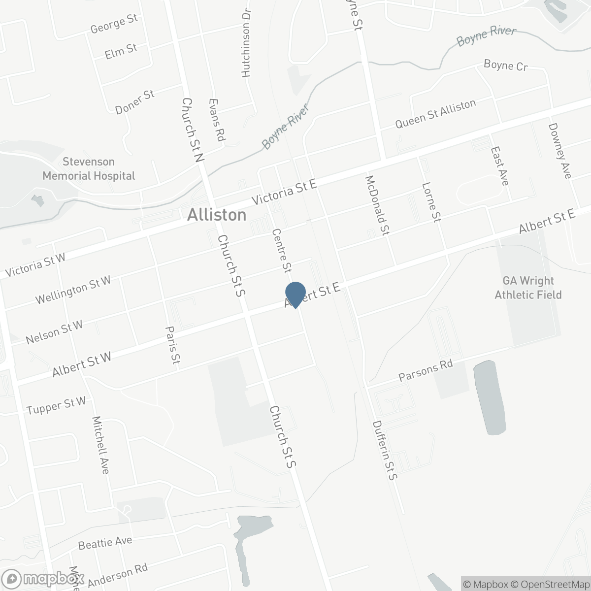 71 CENTRE STREET S, Alliston, Ontario L9R 1J4